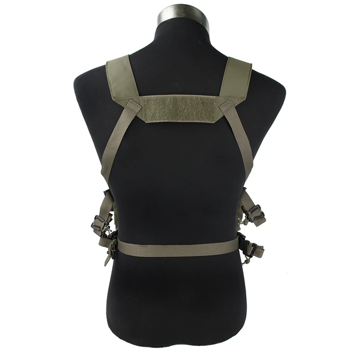 Chaleco táctico militar TMC d-mittsu D3, aparejo de pecho, Cordura deslustrada®Ranger Green TMC2757(051014) - imagen 2