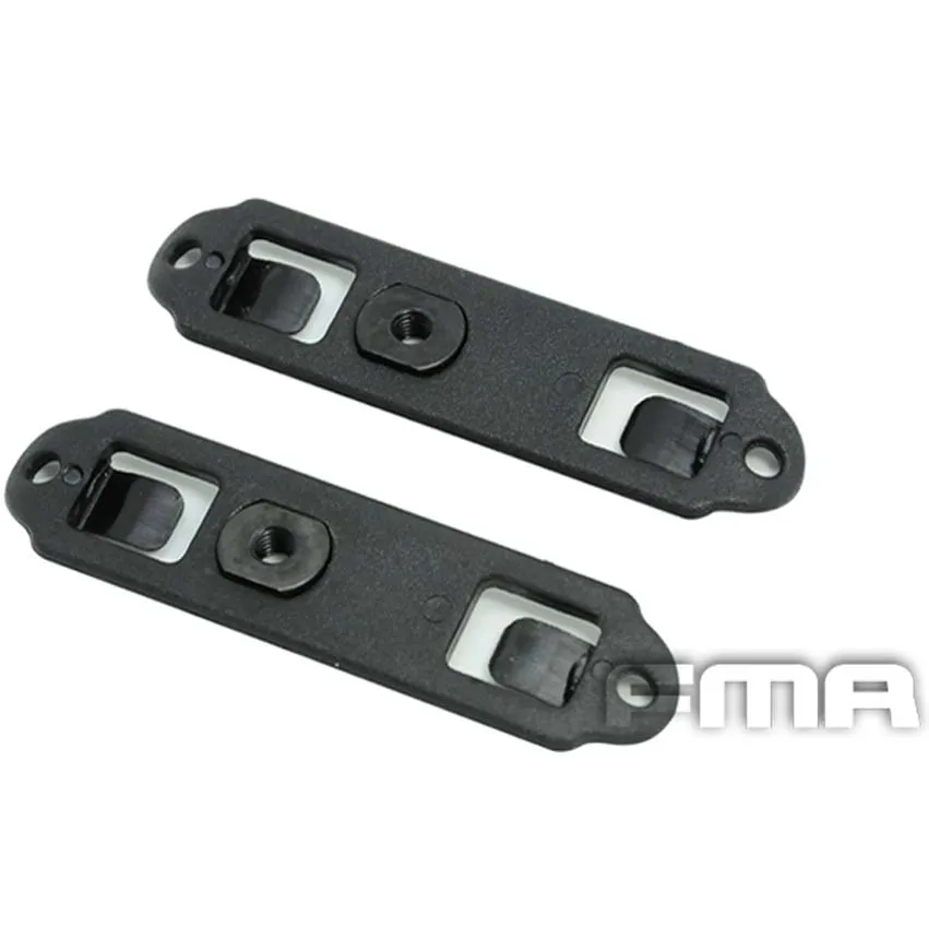 Clips MOLLE para chaleco táctico de caza, accesorios MOLLE, tipo plano posterior - imagen 2