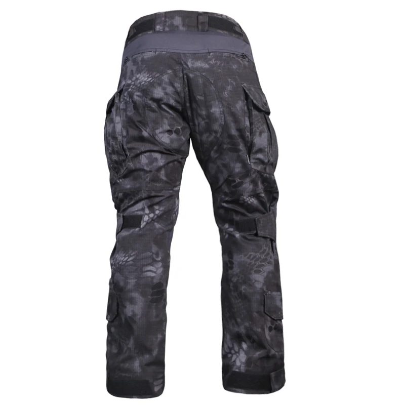 Kryptek-Pantalones Tácticos Airsoft, Pantalones de Combate, Typhon G3, Rodilleras, EM7036, EM7036 - imagen 2