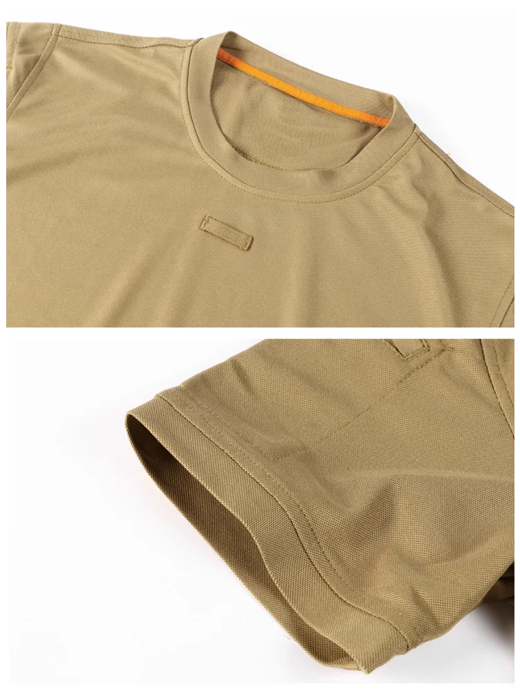 Camiseta de camuflaje para hombre, camisa informal de Fitness, culturismo, combate táctico, Militar - imagen 3