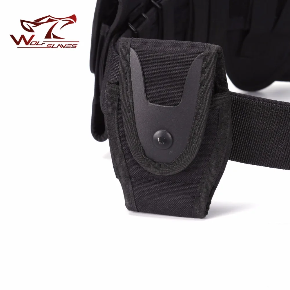 Cinturones de seguridad multifuncionales, Kit de utilidad de guardia de policía de entrenamiento militar táctico, accesorios de caza de servicio con Juego de Bolsa - imagen 5