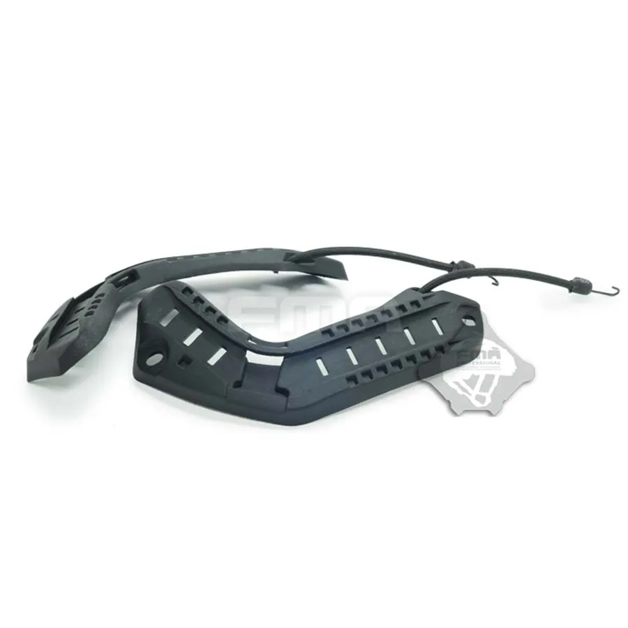 Riel de casco negro FMA para MICH/ACH/PASGT Tactical OPS, guía de casco rápida TB290, Envío Gratis, novedad - imagen 3