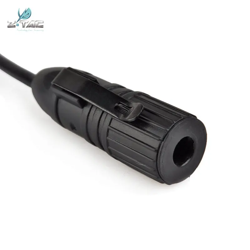 Adaptador de transformación de cableado táctico Z Softair, auriculares, conectar PTT Ztac Airsoft, accesorios para auriculares Z145 - imagen 2