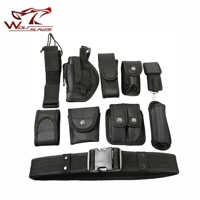 Cinturón de seguridad táctico de policía, Kit de utilidad con bolsa, 10 unidades - imagen 5