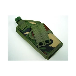Funda para pistola Airsoft Tornado, funda para pistola rápida para mano, funda Glock, bolsa táctica, accesorios de caza color tostado negro