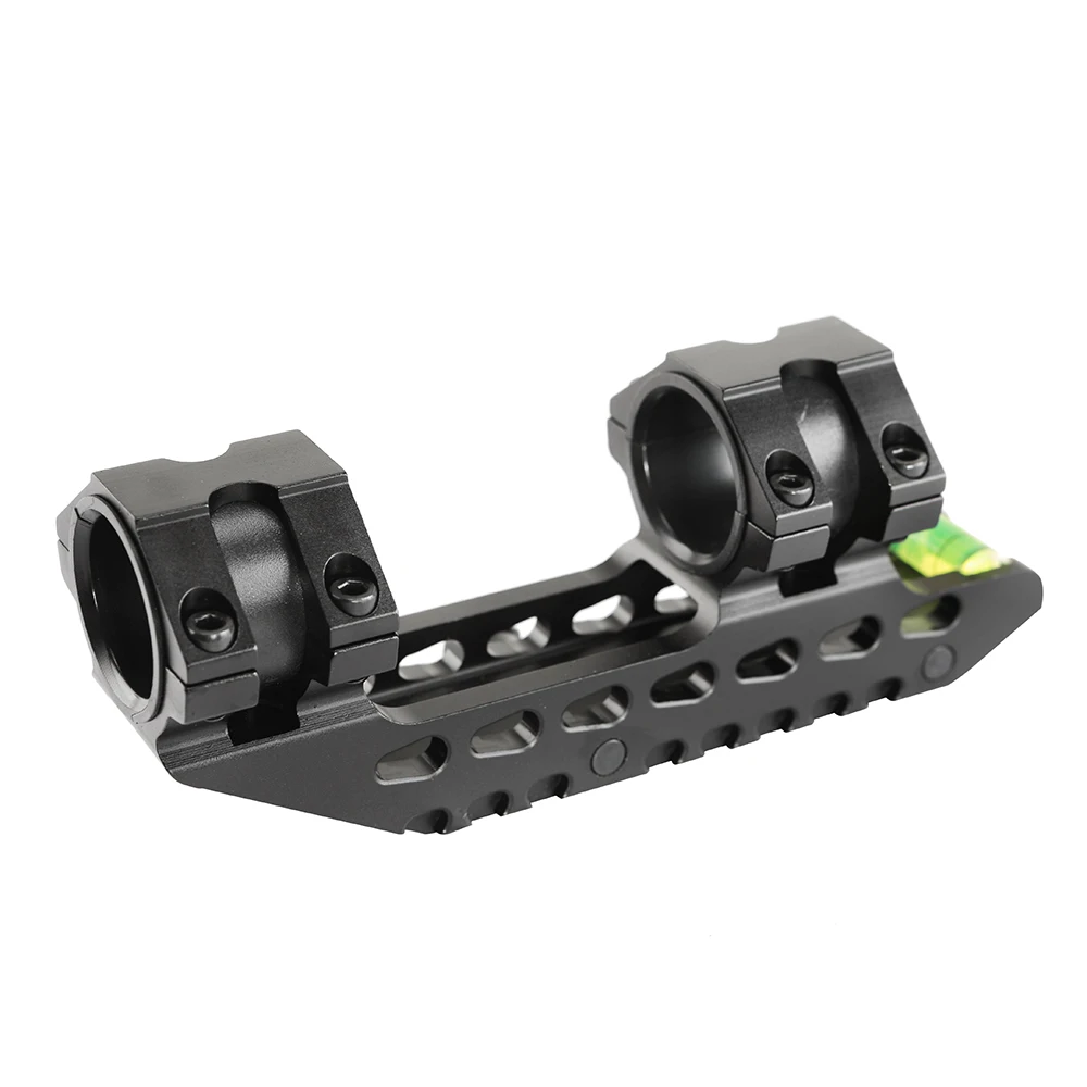 SPINA OPTICS-Montura de Mira táctica, anillos de doble riel, montura de mira telescópica con burbuja para Base de riel de 20mm, 25,4mm, 30mm - imagen 3