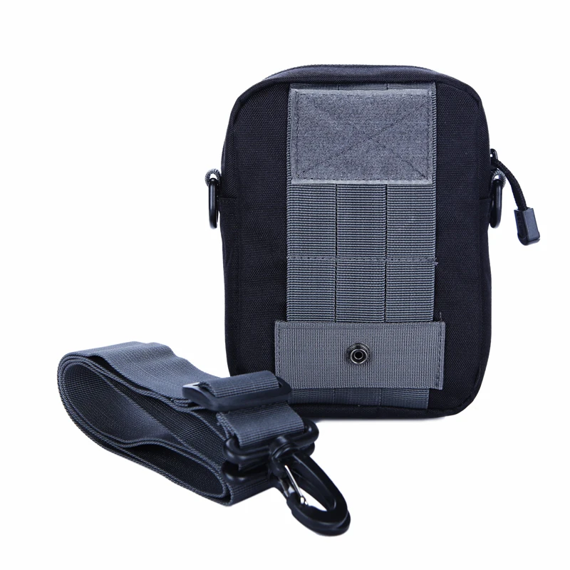 Mini bandolera táctica militar para exteriores, bolsa de hombro deportiva para teléfono móvil, impermeable, de camuflaje, para colgar en la cintura - imagen 3