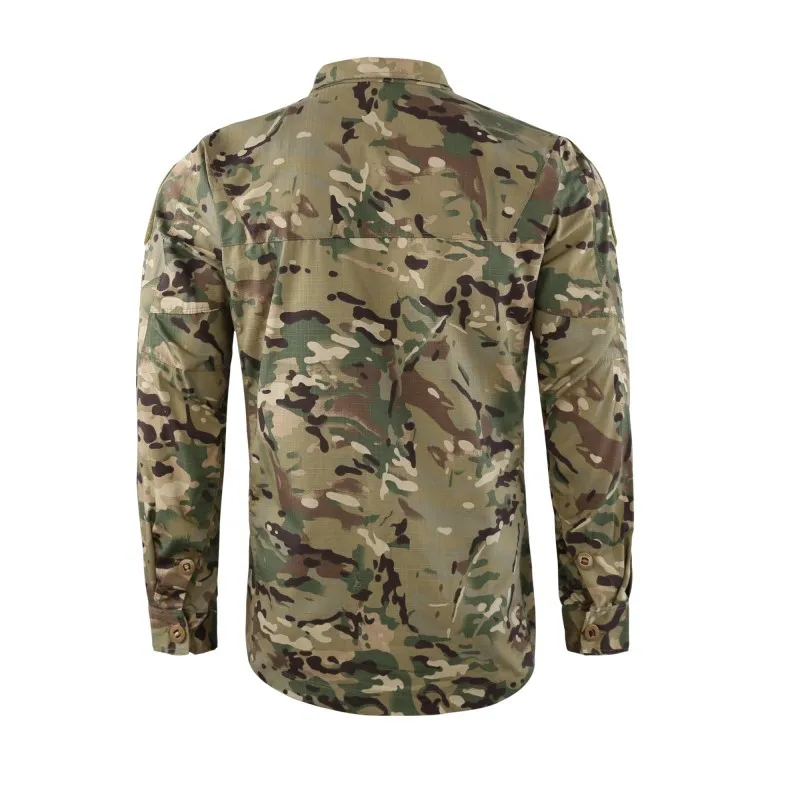 Camisa de combate de entrenamiento transpirable para hombres, camisa militar de manga larga, ropa táctica militar de camuflaje de Paintball, EE. UU., Otoño, nuevo - imagen 4