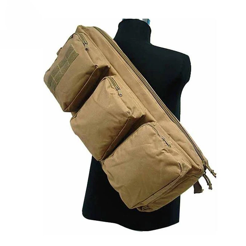 Bolsa deportiva multifuncional de 60cm, bolsa táctica para pistola MP5, caza, Rifle Airsoft, mochila de transporte, bolsa de pesca para senderismo - imagen 5