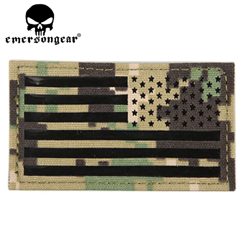 EmersonGear parche de gancho y bucle, equipo de combate Airsoft con nombre de EE. UU., EM5536, AOR1, AOR2, Mutlicam, ATFG - imagen 2