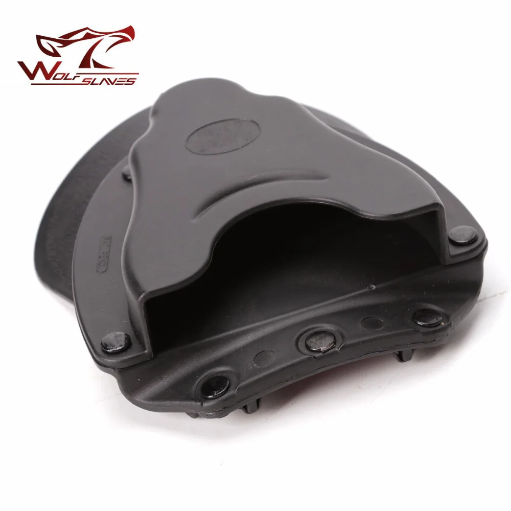 Funda para cinturón táctico de policía, accesorio de Airsoft, bolsa negra, ocultar transporte, ligero, polímero - imagen 3