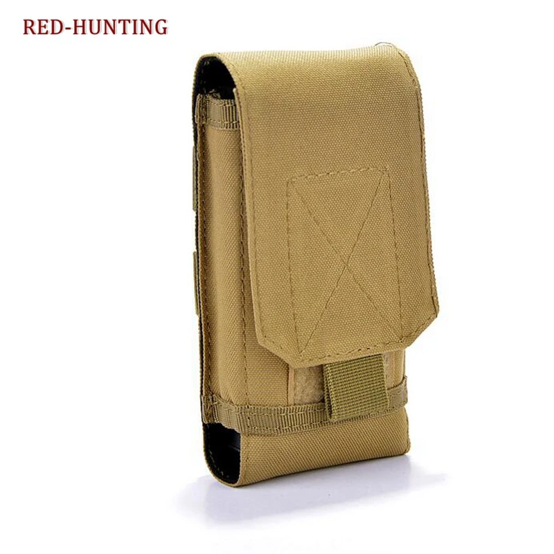 Funda militar de 5,5 pulgadas para teléfono móvil, funda de cintura para correr, cinturón táctico Molle para caza, bolsa de almacenamiento para teléfono - imagen 4