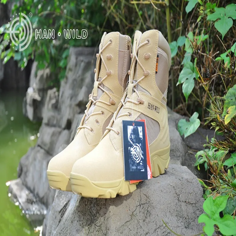 Zapatillas deportivas para hombre, calzado táctico para actividades militares, combate en el desierto, senderismo, escalada y Trekking - imagen 3