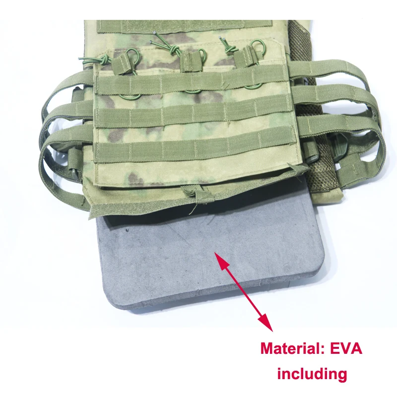 Chaleco táctico de caza, armadura corporal JPC, portador de placa, aparejo de pecho Mag, equipo de Paintball Airsoft, carga de oso, Camuflaje - imagen 2