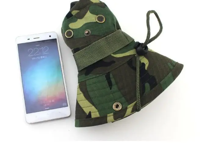 Sombreros Boonie de camuflaje táctico para hombre, gorra militar de Airsoft, camuflaje, nepalés, accesorios Militares americanos, senderismo, a-tacs FG - imagen 5