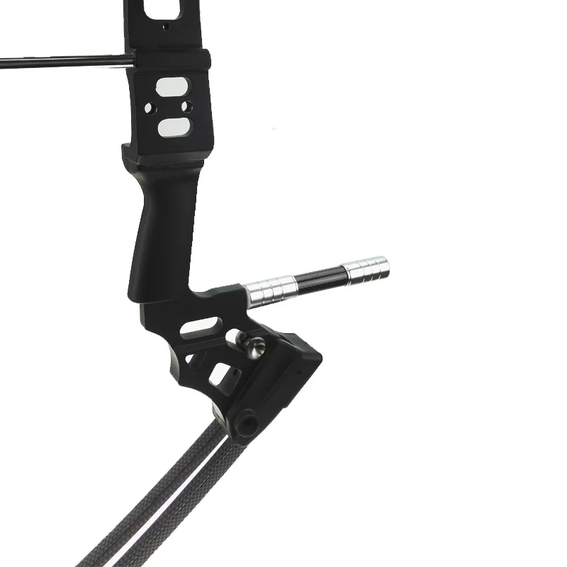 Sistema estabilizador de carbono para arco de 5 pulgadas, estabilizador para arco recurvo y compuesto, para deportes de caza y Tiro - imagen 4