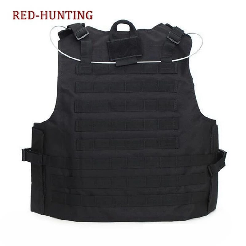 Chaleco táctico de caza militar Molle, chaleco de combate, portador de placa de asalto con bolsa EDC Mag para juego de guerra CS al aire libre - imagen 3