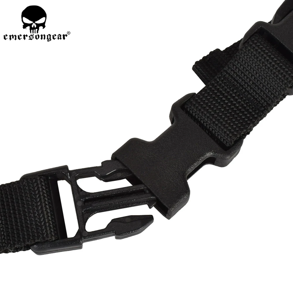 EMERSONGEAR táctico elástico corto pistola Sling Airsoft Paintball tiro caza accesorio negro EM8269 - imagen 4