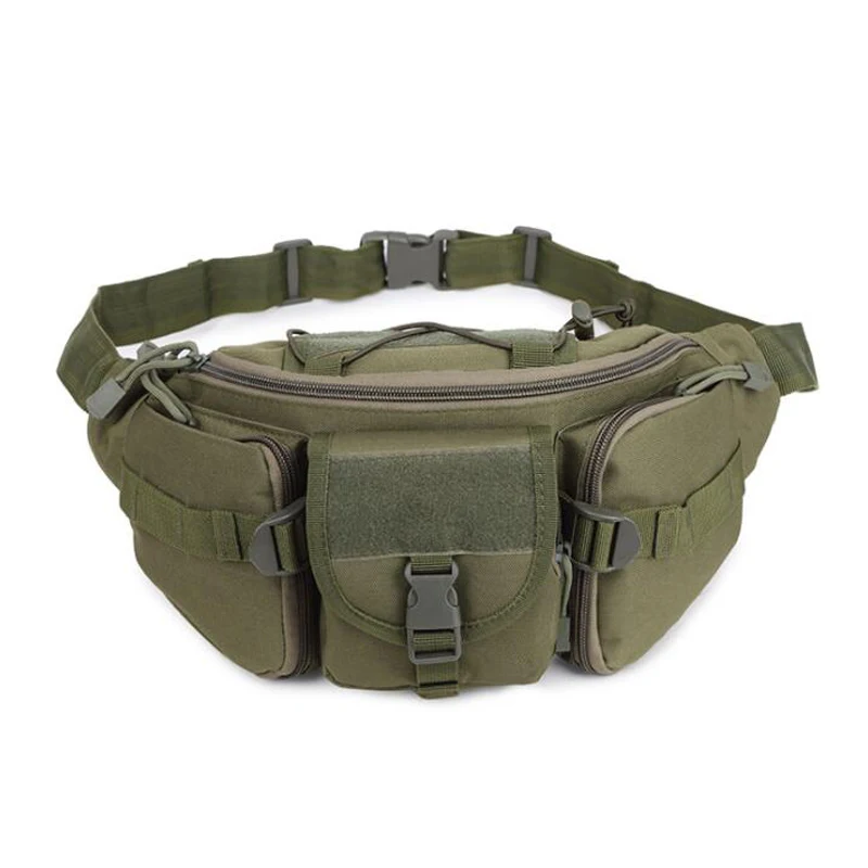 Molle-bolso de hombro para el pecho, riñonera táctica de camuflaje para Outdoot, caza, senderismo, escalada, cinturón - imagen 2