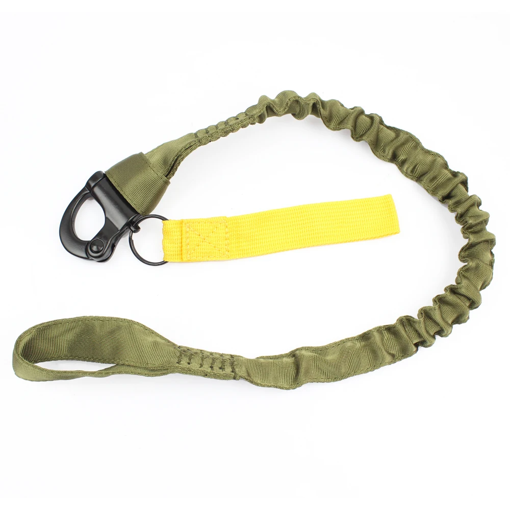 ROCOTACTICAL-eslinga elástica interna táctica, cordón de retención Personal militar con gancho a presión, cordón de herramientas - imagen 3