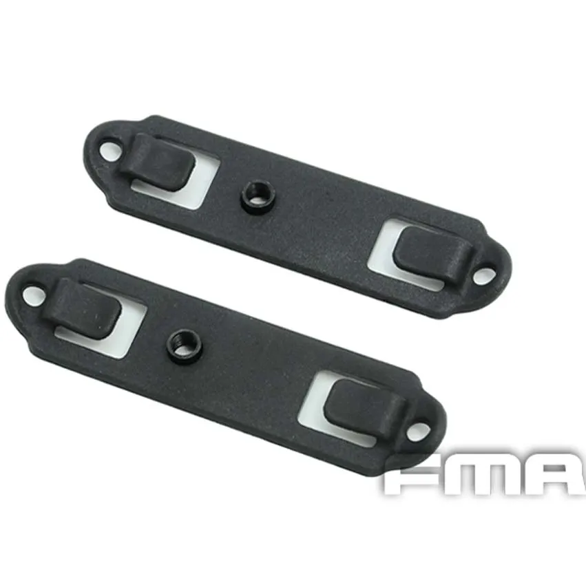 Clips MOLLE para chaleco táctico de caza, accesorios MOLLE, tipo plano posterior - imagen 3