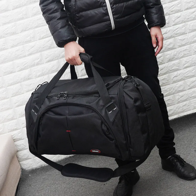 Bolsa de gimnasio deportiva para hombre y mujer, bolso grande de viaje, mochila de hombro, equipaje de negocios, XA812WA - imagen 3