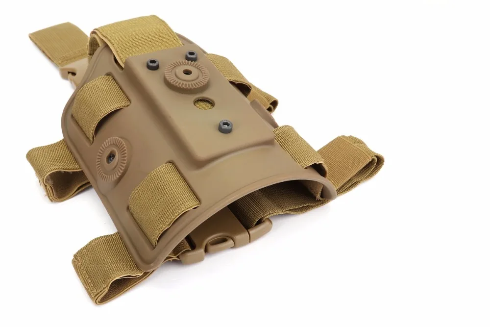 Funda táctica para pierna de pistola, plataforma de paleta, accesorios de caza al aire libre, adaptador de funda para fried, funda para pierna - imagen 5