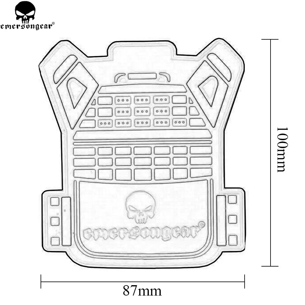 EMERSONGEAR PVC JPC chaleco parche gorra guante parche equipo de caza parches para chaleco de caza ropa cb od wg EM5528 - imagen 5