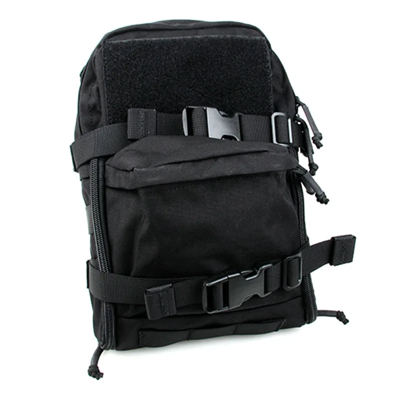 Mini bolsa de hidratación táctica mate CB RG, bolsa de agua, chaleco MOLLE JPC, negro - imagen 5