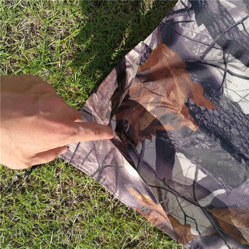 Esterilla para acampar con bolsillo al aire libre, impermeable, a prueba de humedad, plegable, ultraligera, para playa, viaje familiar, Picnic - imagen 5