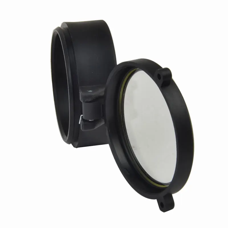 Mira telescópica táctica, cubierta de lente abatible hacia arriba, protección de calibre de resorte rápido, accesorios de Paintball para caza y tiro - imagen 4