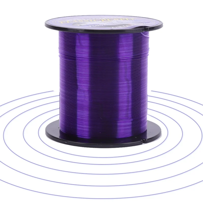 Línea de pesca de 500m para río, mar, lago, piscina, estanque, océano, 3,8-21KG, línea de pesca de fluorocarbono de nailon 100% japonesa súper fuerte - imagen 3