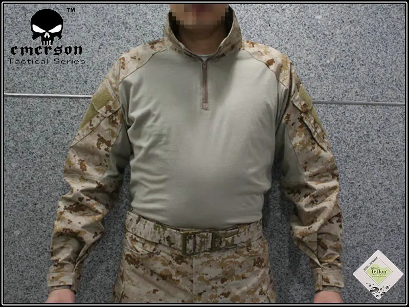 Emerson-camisa de combate táctica G3, camisa Emerson BDU aorsoft wargame, AOR1, EM8575 - imagen 2