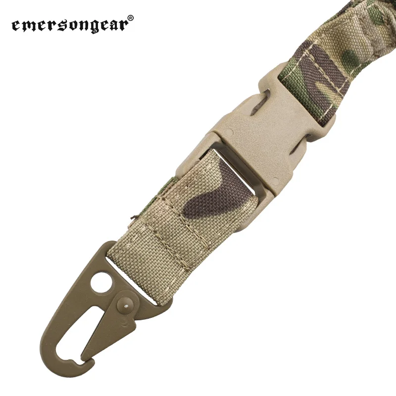 Emersongear-cabestrillo táctico CQB de un solo punto, correa de hombro para Rifle, cuerda de Troya, tiro, Airsoft, caza, combate - imagen 3