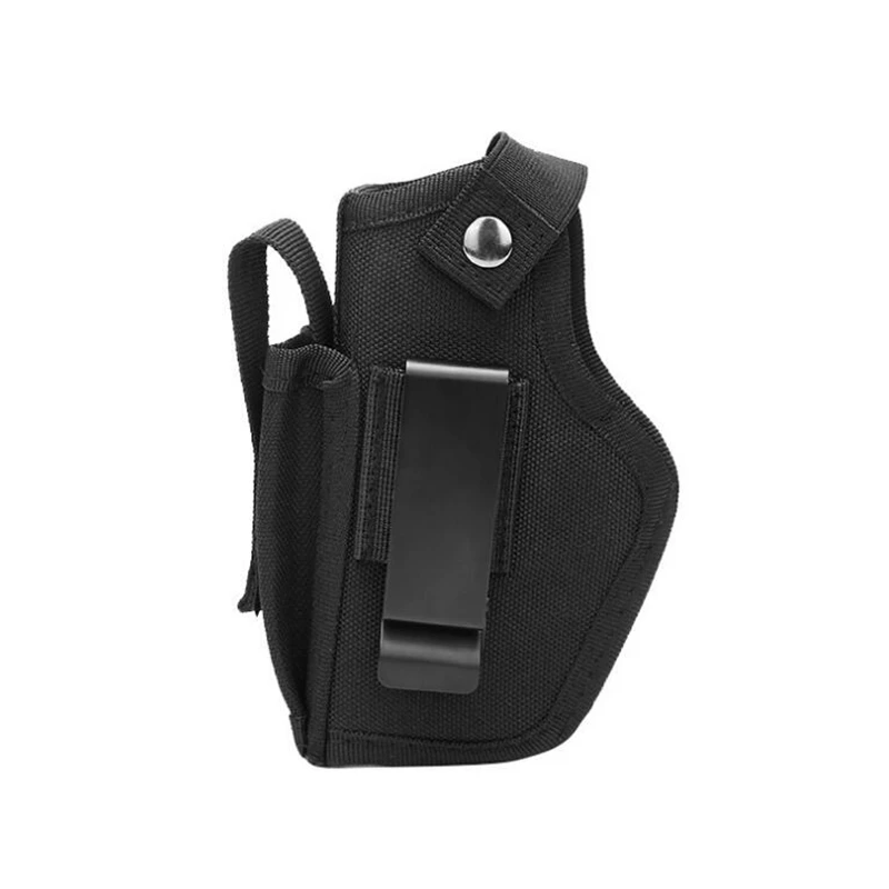 Funda de pistola táctica de nailon para caza al aire libre, combinación Universal para mano izquierda y derecha, Glock 17 19 USP - imagen 5