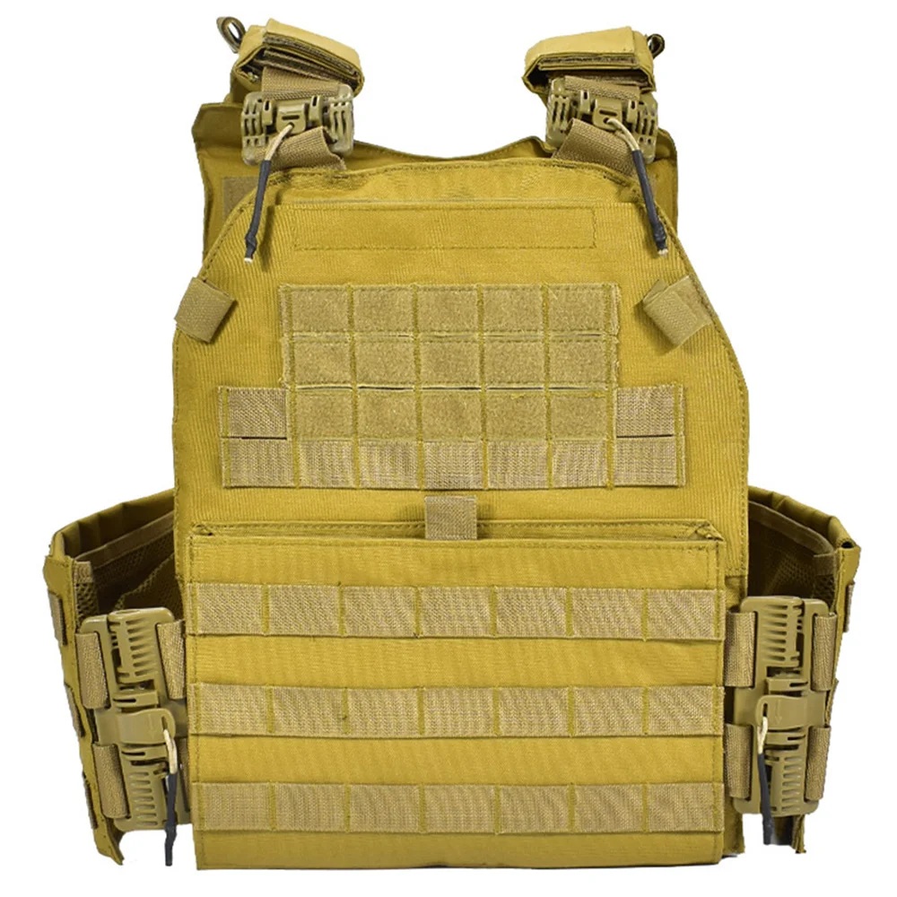 Chaleco táctico Modular de liberación rápida para caza, camuflaje, entrenamiento de carga física, portador de placa de combate, armadura corporal - imagen 4
