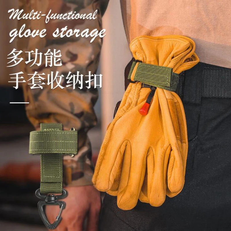 Clip Engranaje Táctico Nylon - Uso en mochila