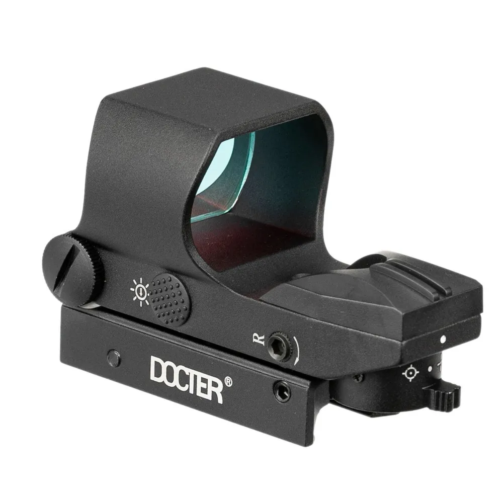 Red Dot Sight Optics Ravage 1x28x40 Red Dot Rifle Scope 4 Retícula Reflex Sight con base de 20 mm - imagen 4