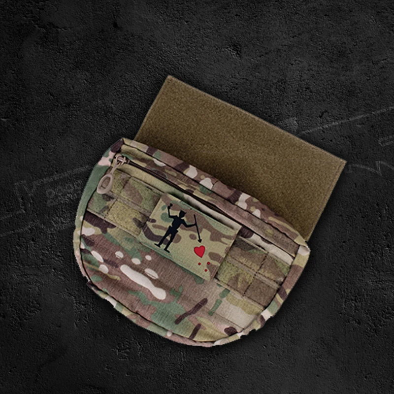 Parche luminoso IR de nailon pirata de leyenda, operador, corazón de amor rojo, insignia táctica reflectante para exteriores, decoración de chaleco y ropa - imagen 5