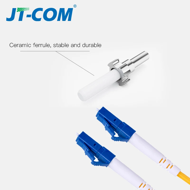 Cable de conexión de fibra óptica monomodo LC LC LC UPC SM 2,0 9/125um Cable de conexión de fibra FTTH puente de fibra óptica 3m 10m 30m - imagen 2