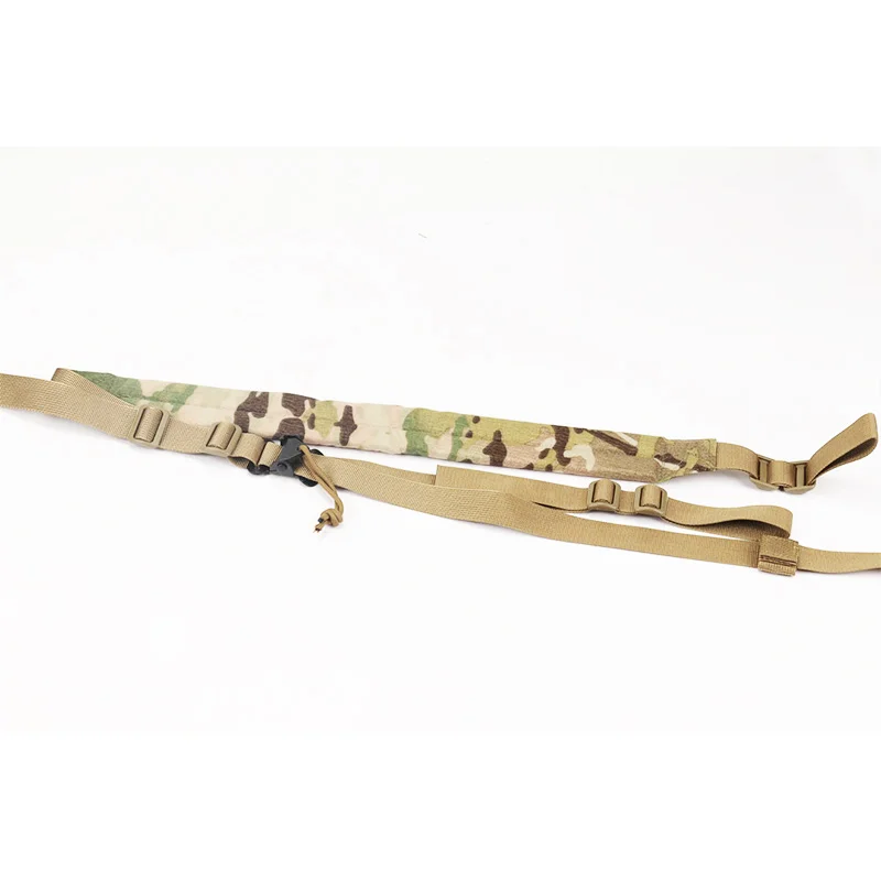 Eslinga táctica de 2 puntos para Rifle, cinturón militar ajustable para Airsoft y Milsim - imagen 4