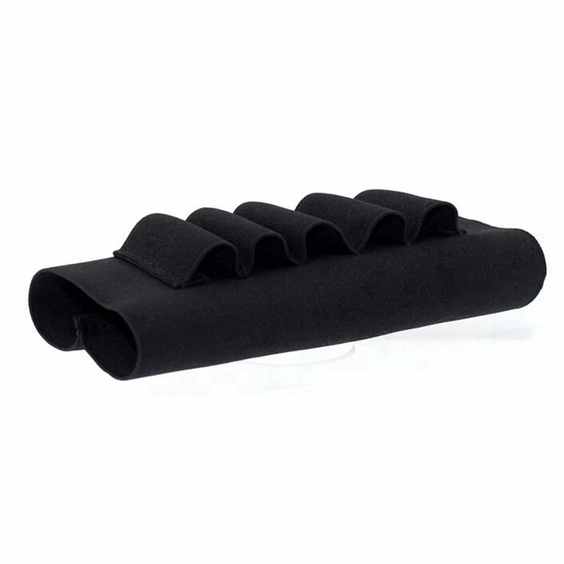 Soporte de carcasa de pistola de tiro, 5 rondas, 12 calibre, funda de almacenamiento de munición, AR15 M4, se adapta a la mayoría de los modelos de pistola de caza - imagen 2