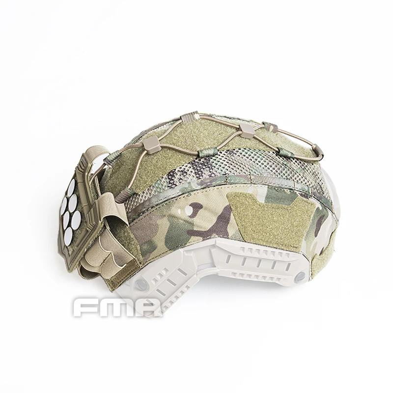 FMA-funda táctica para casco de caza, soporte de batería multifuncional, bolsa equilibrada BK/DE/MC - imagen 2