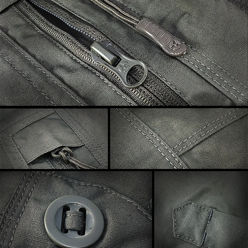 Chaqueta táctica para fanáticos del ejército para hombre, abrigo de carga de camuflaje a prueba de viento para deportes de senderismo, ropa militar de entrenamiento al aire libre, primavera y otoño - imagen 5