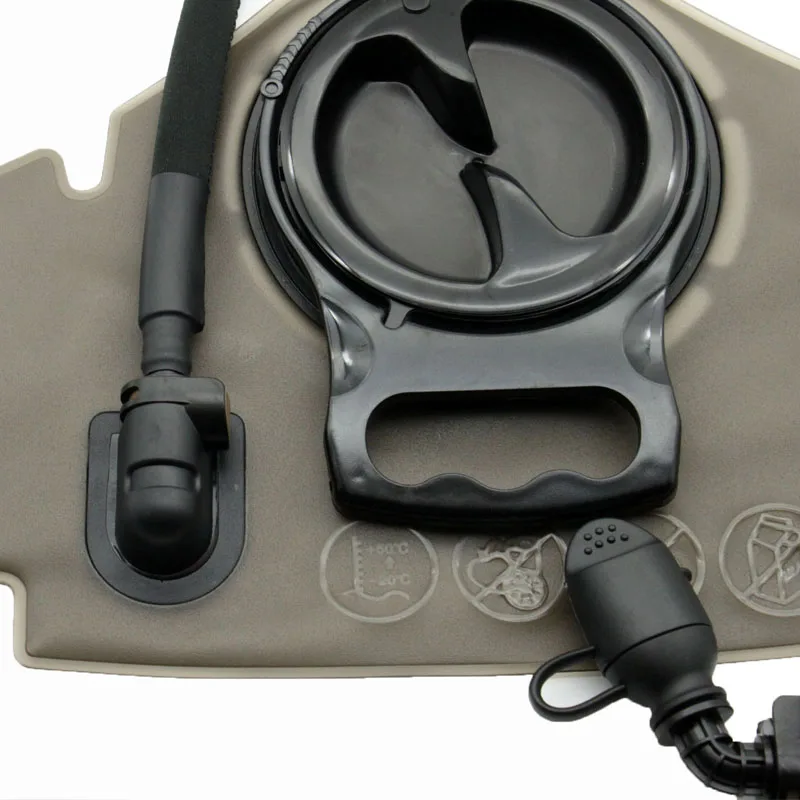 Mochila táctica con revestimiento para bolsa de agua, Material Tpu de grado alimenticio adecuado para riñonera, tanque de agua de 1.5L /2.5L - imagen 4