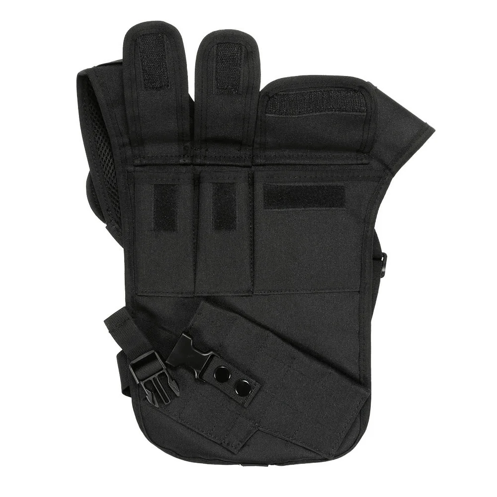 Bolso de hombro táctico para hombre, funda de pistola oculta EDC, bolsa de almacenamiento de pistola de utilidad, paquete de caza de tiro Airsoft - imagen 3