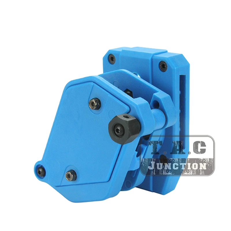 Pistolera IPSC USPSA IDPA 5 para tiro de alta velocidad, cinturón interior y exterior de 1,5 pulgadas, funda magnética de velocidad multiángulo 5x - imagen 4