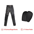 Black camo Pants Pad