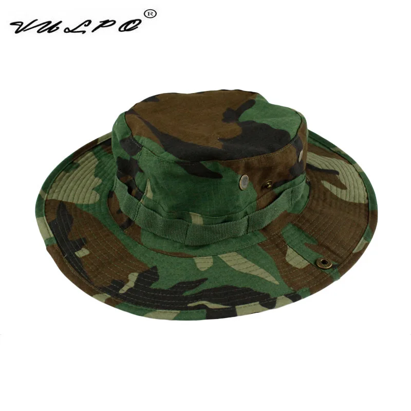 Sombrero Camuflaje VULPO - Vista principal del diseño táctico