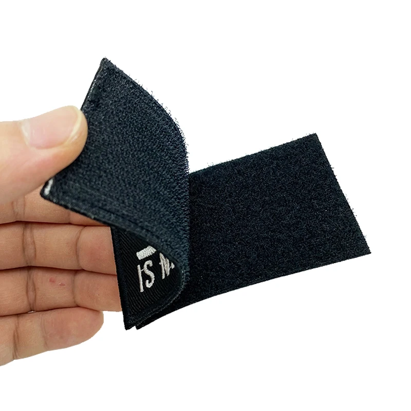 El silencio no es una opción parches bordados tácticas militares insignia gancho lazo brazalete 3D palo en la chaqueta mochila - imagen 5